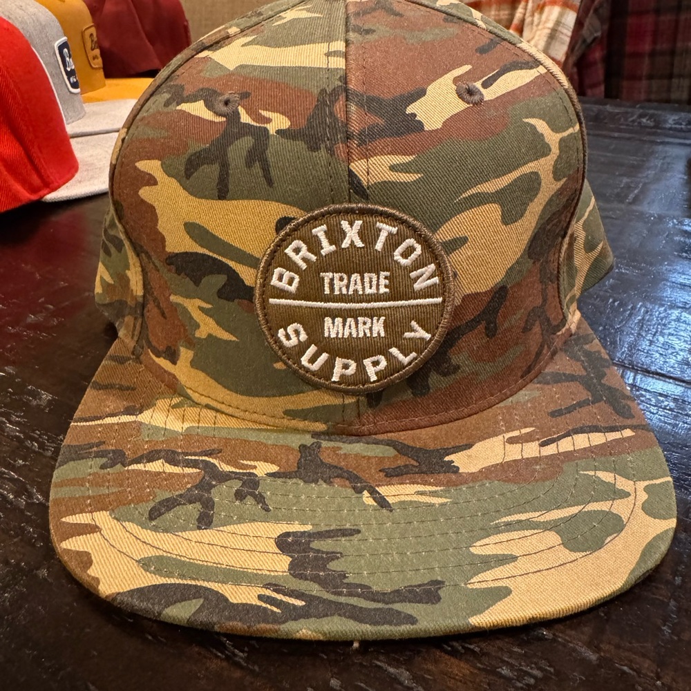 Brixton Woodland Camo Hat